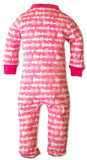 Baby Pajamas Pink Arrows Zipper Sleeper