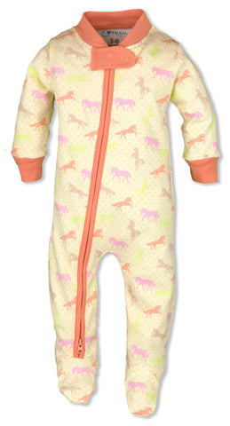 Baby Zipper Sleeper - Organic Cotton -Unicorns