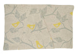 Baby Wrap Carrier - Organic Cotton Baby Wrap Carrier- Grey Branches & Yellow Birds Pattern