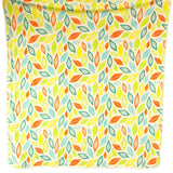 Organic Cotton 2 Layer Baby Blanket - Colorful Leaves